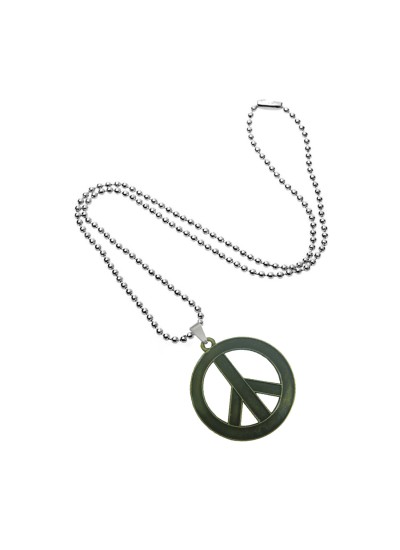 Hollow Peace Pendant By Menjewell